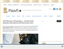 Tablet Screenshot of pawfi.com